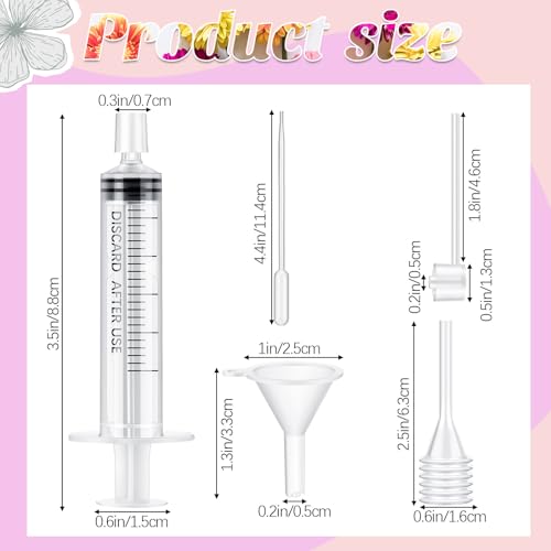 50-Piece Perfume Refill Set for Small Atomizers